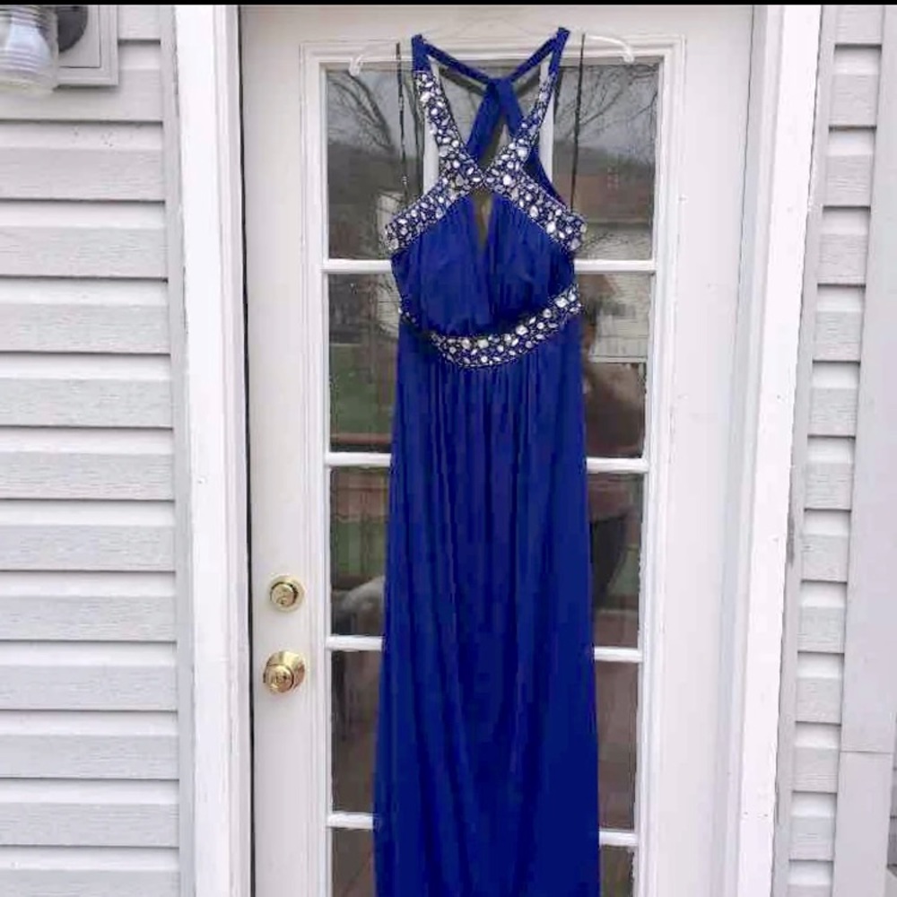 Blue Prom Dress